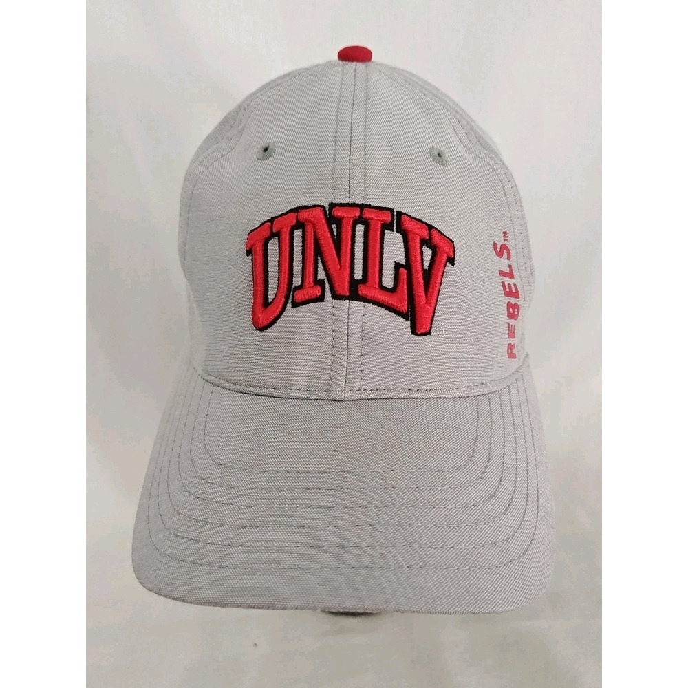 UNLV SnapBack Hat Red And‎ White Captivating Headgear UNLV Runnin Rebels
